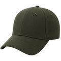 Unisex Basecap Olivgrün mit Belüftungslöchern
