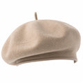 Klassisches Damenbarett Beige