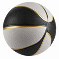 Basketball Größe 7 Schwarz/Weiß/Gold