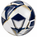 Fußball Trainingsball Weiß Blau Gold für Erwachsene und Jugendliche